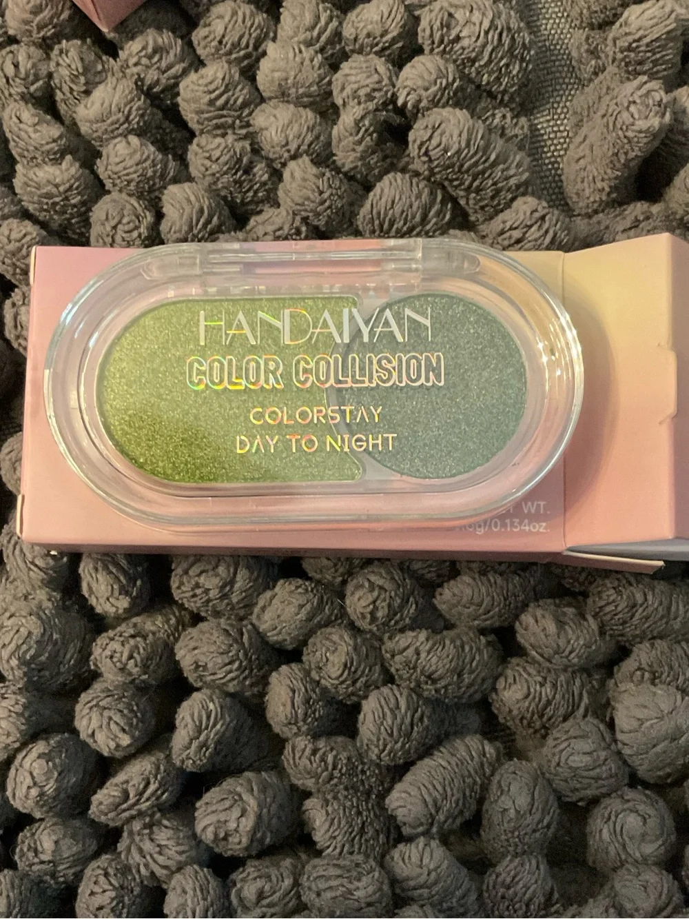 NWT Eyeshadow Two-Tone Palette, Collar Collision, green!